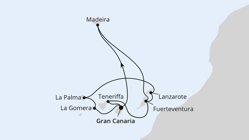 Grosse Kanaren Reise mit La Gomera und Madeira